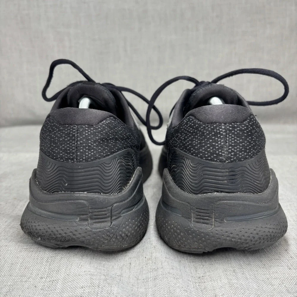 Brooks Ghost Max Shoes Black Ebony Anthracite Running Sneakers Men's Size 11.5
